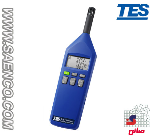 فشار سنج و دما و رطوبت سنج مدل TES-1160 